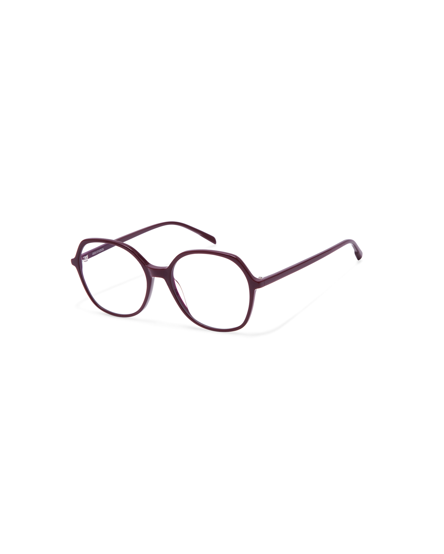 ZIRE: Redondas Acetato Rojo optical glasses by GIGI STUDIOS 13736