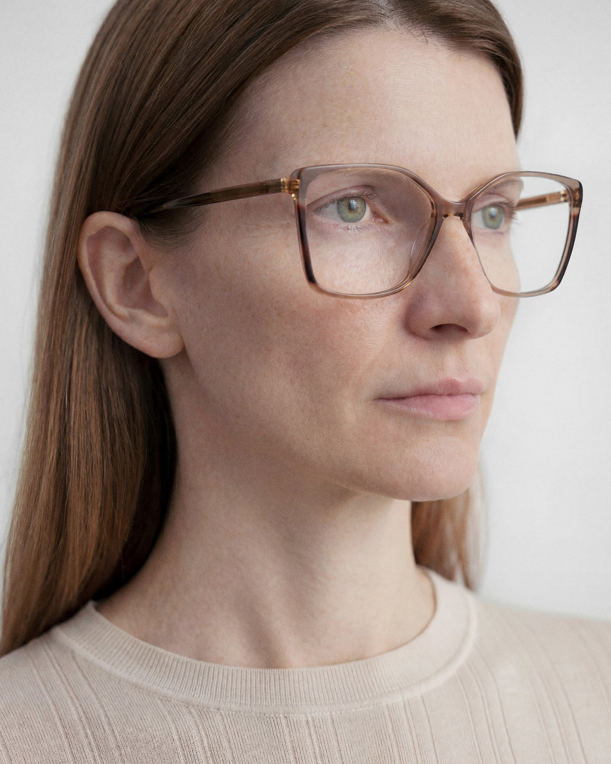 AERI: Cat Eye Acetato Marrón optical glasses by GIGI STUDIOS 14249