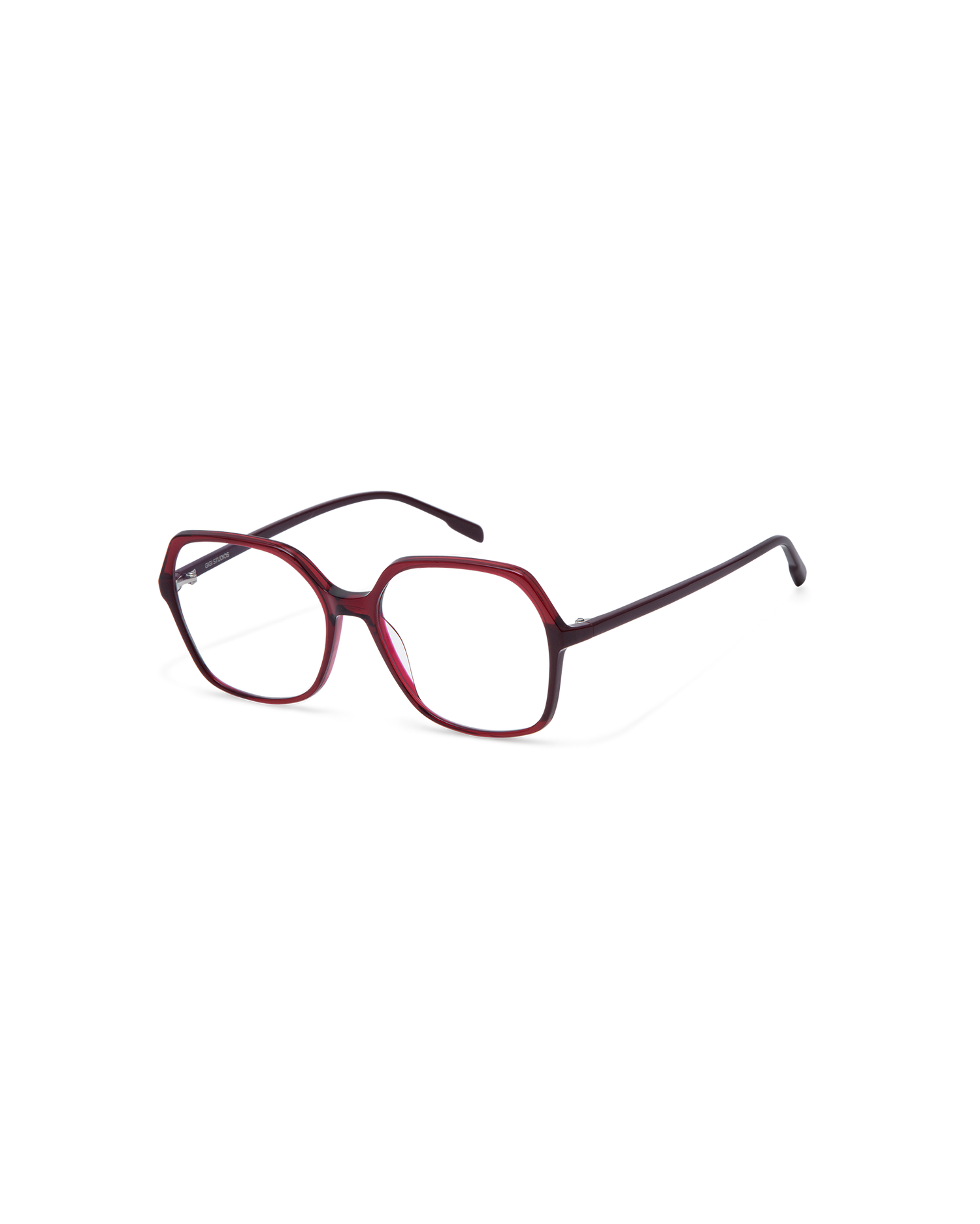 ILEN: Redondas Acetato Rojo optical glasses by GIGI STUDIOS 13760