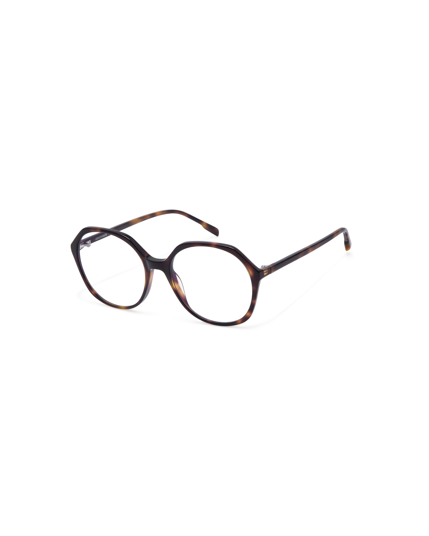 RUNE: Geométricas Acetato Havana optical glasses by GIGI STUDIOS 13764