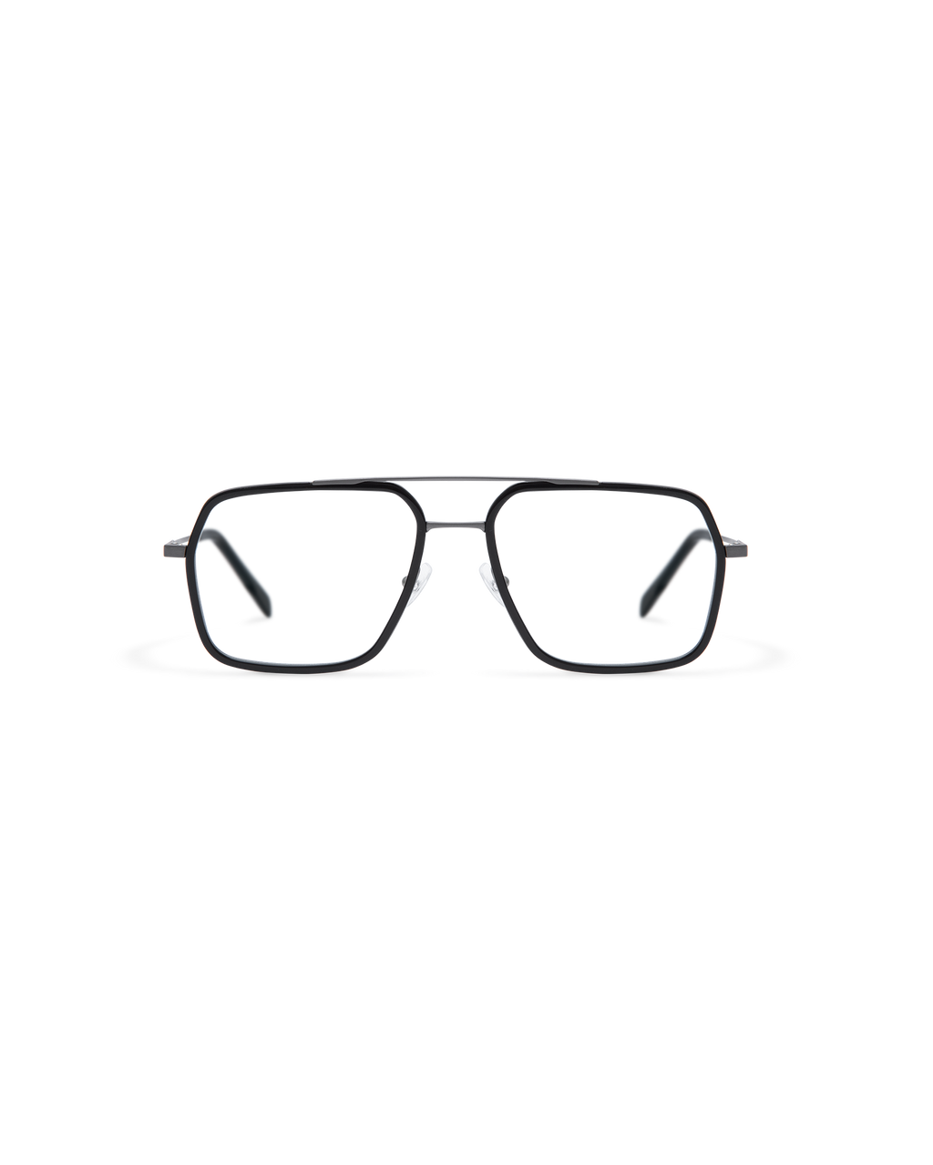 CIRE: Aviador Titanio-Acetato Noir optical glasses by GIGI STUDIOS 13777