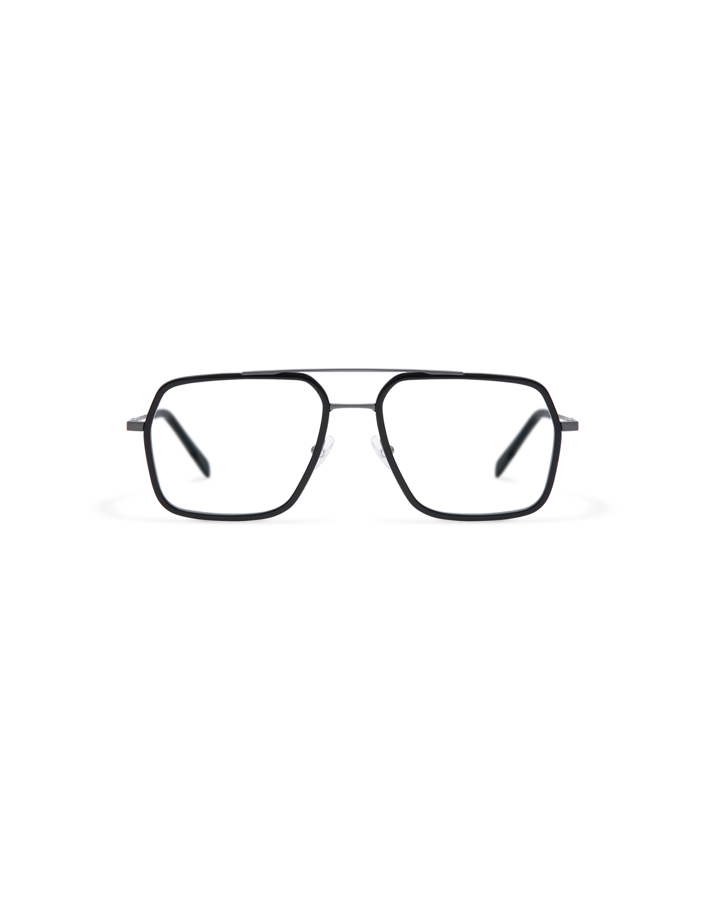 CIRE: Aviador Titanio-Acetato Noir optical glasses by GIGI STUDIOS 13777