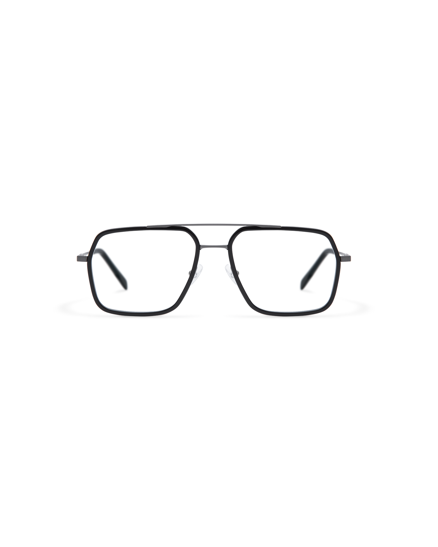 CIRE: Aviador Titanio-Acetato Noir optical glasses by GIGI STUDIOS 13777