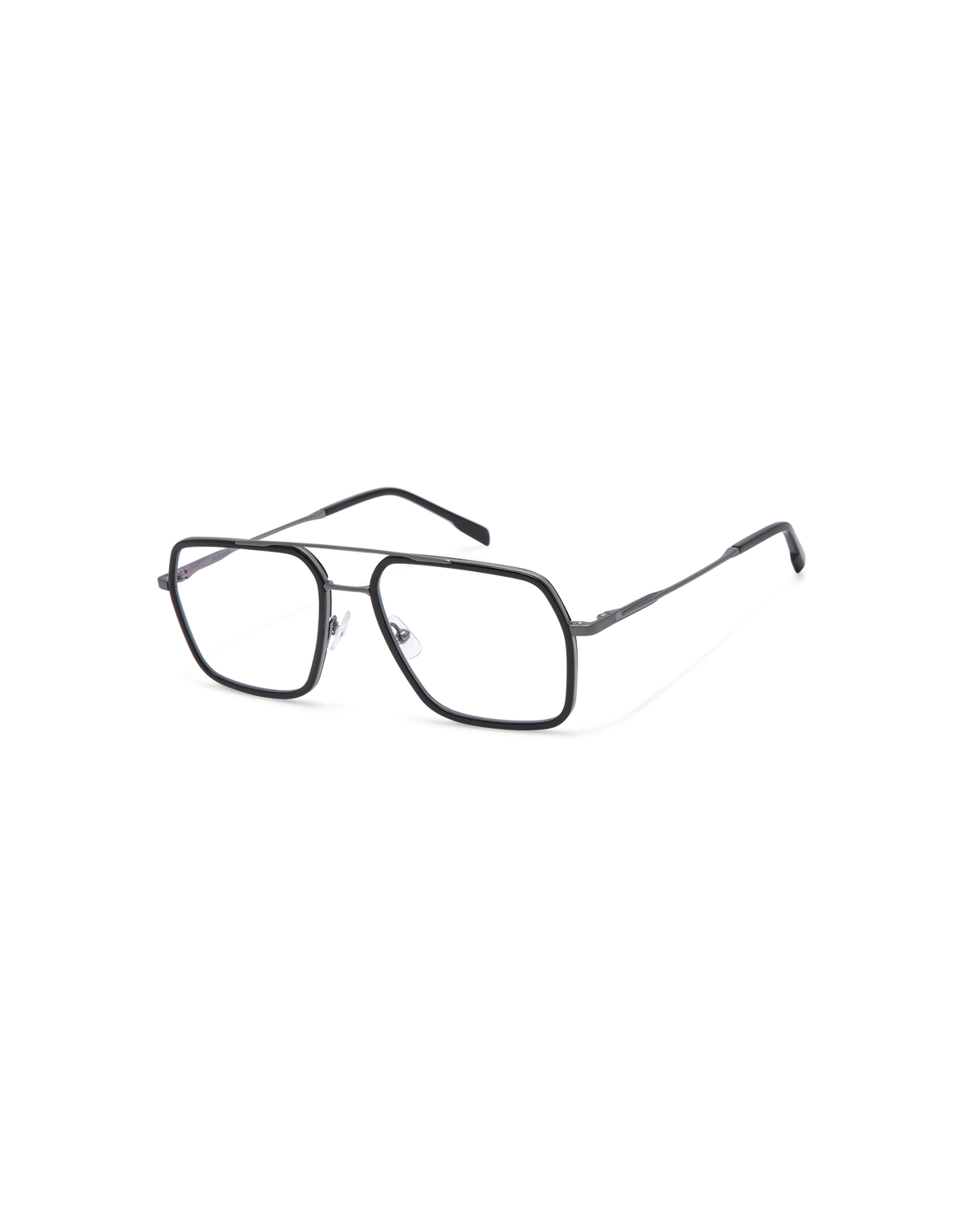 CIRE: Aviador Titanio-Acetato Noir optical glasses by GIGI STUDIOS 13778