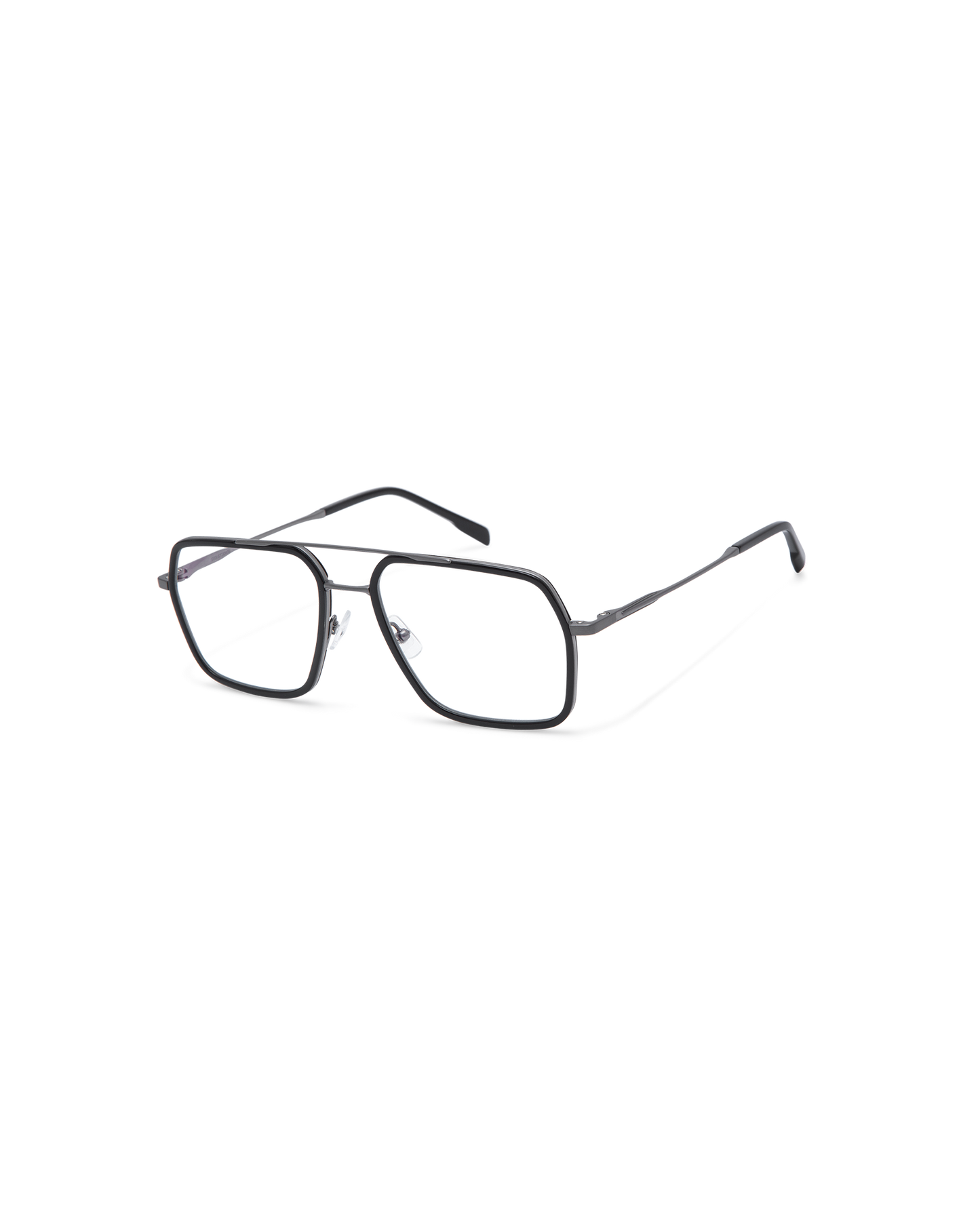 CIRE: Aviador Titanio-Acetato Noir optical glasses by GIGI STUDIOS 13778