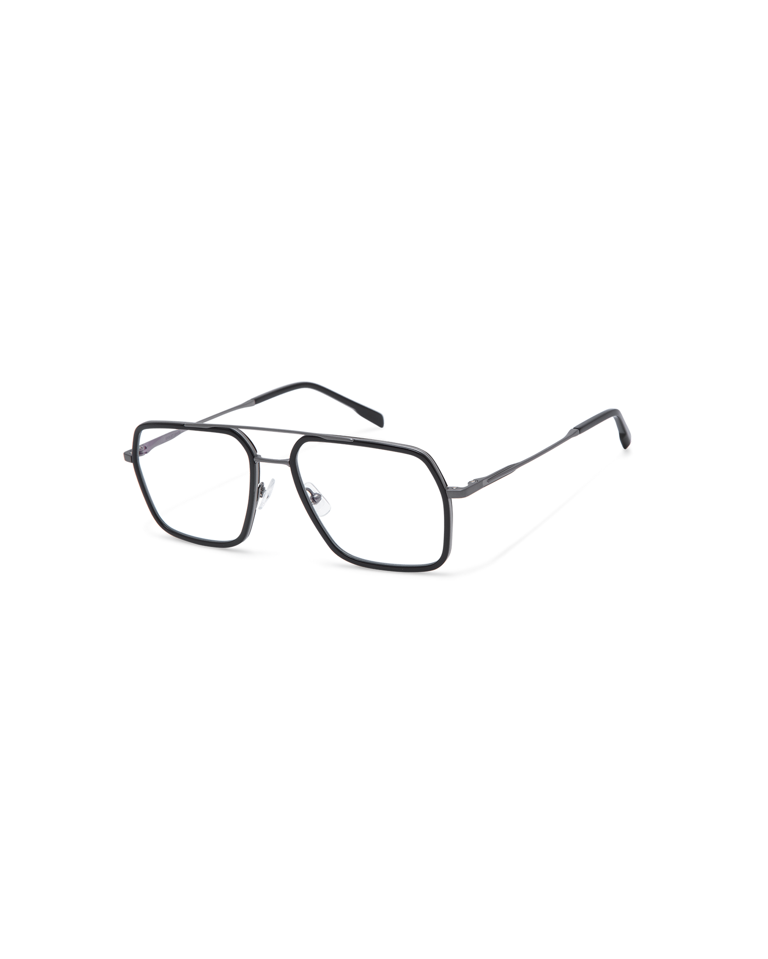 CIRE: Aviador Titanio-Acetato Noir optical glasses by GIGI STUDIOS 13778