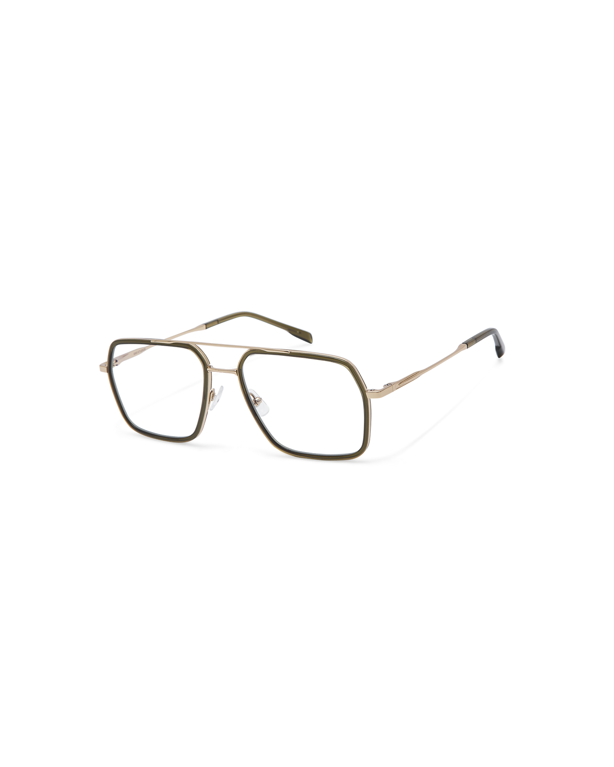CIRE: Aviador Titanio-Acetato Verde optical glasses by GIGI STUDIOS 13782