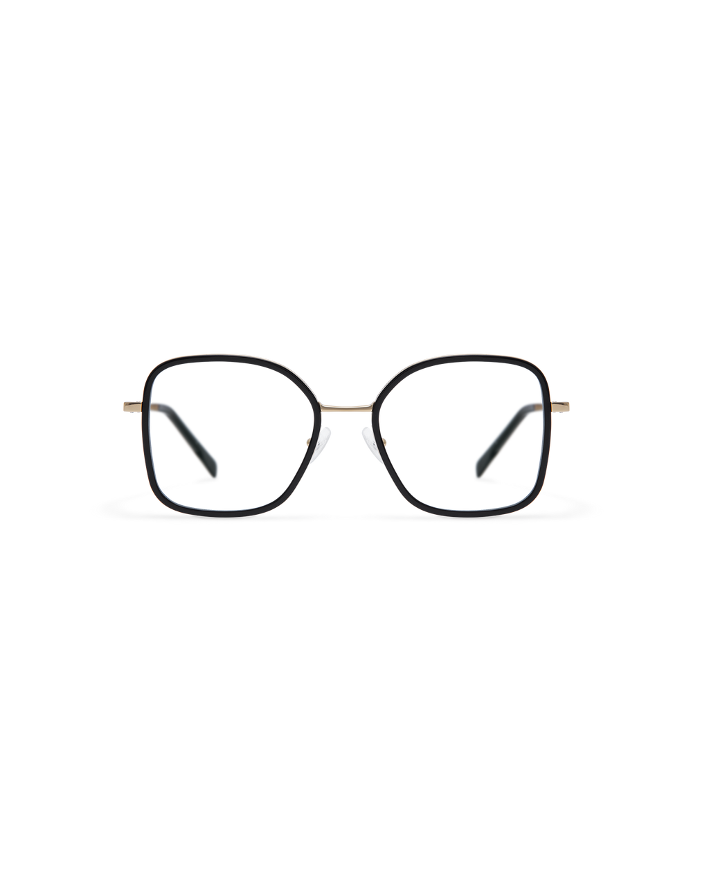 YARO: Redondas Titanio-Acetato Noir optical glasses by GIGI STUDIOS 13785