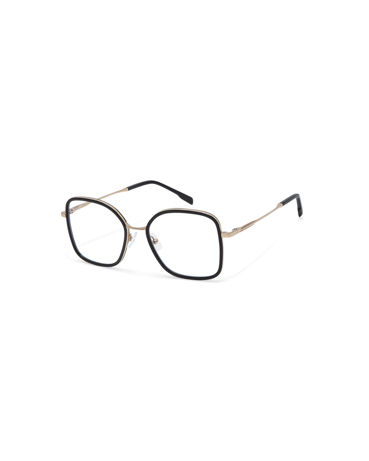 YARO: Redondas Titanio-Acetato Noir optical glasses by GIGI STUDIOS 13786