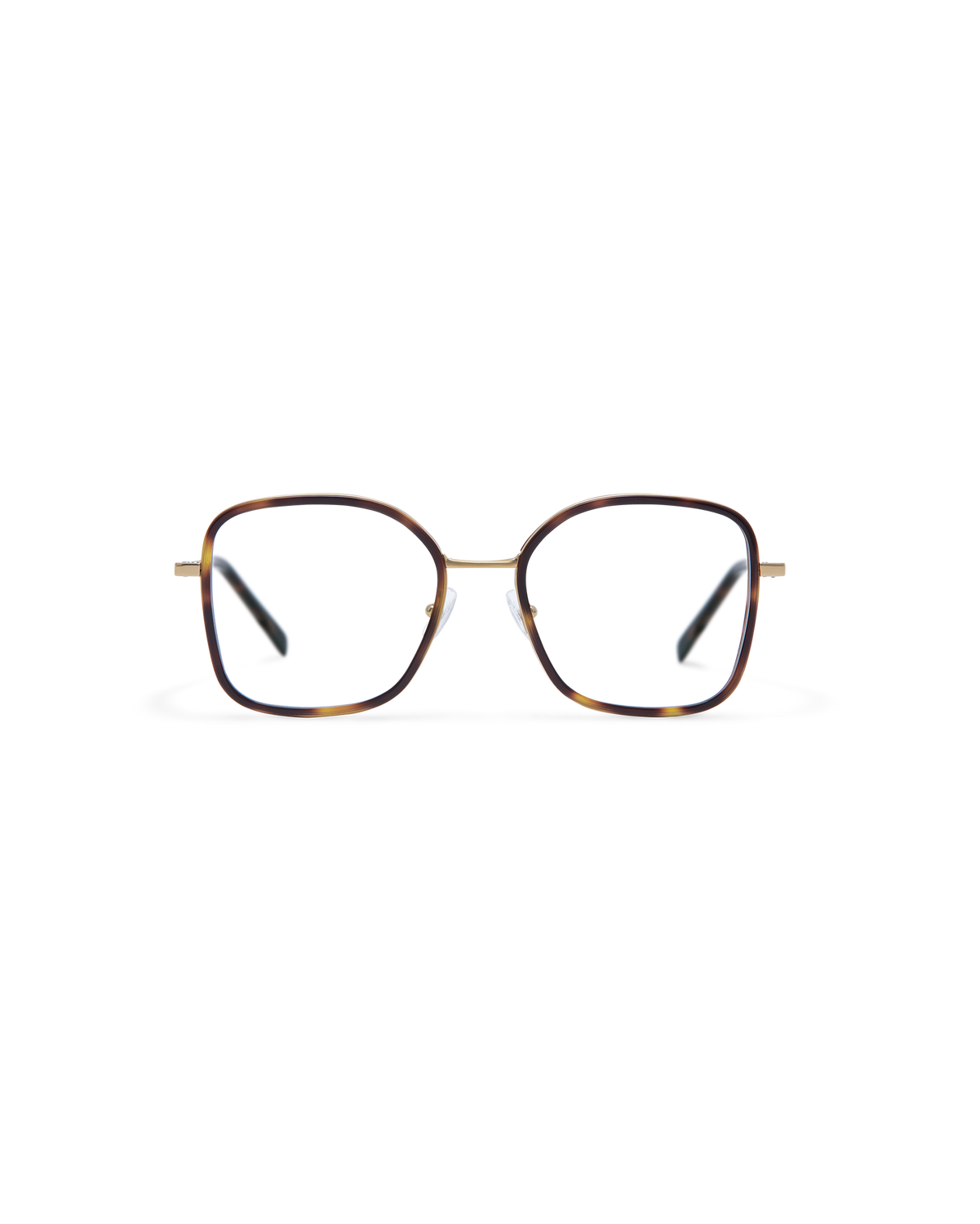YARO: Redondas Titanio-Acetato Havana optical glasses by GIGI STUDIOS 13787