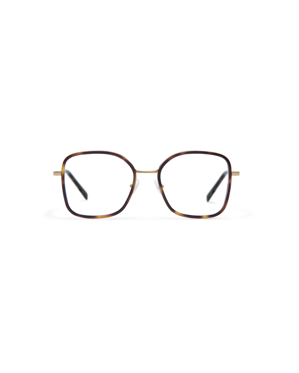 YARO: Redondas Titanio-Acetato Havana optical glasses by GIGI STUDIOS 13787