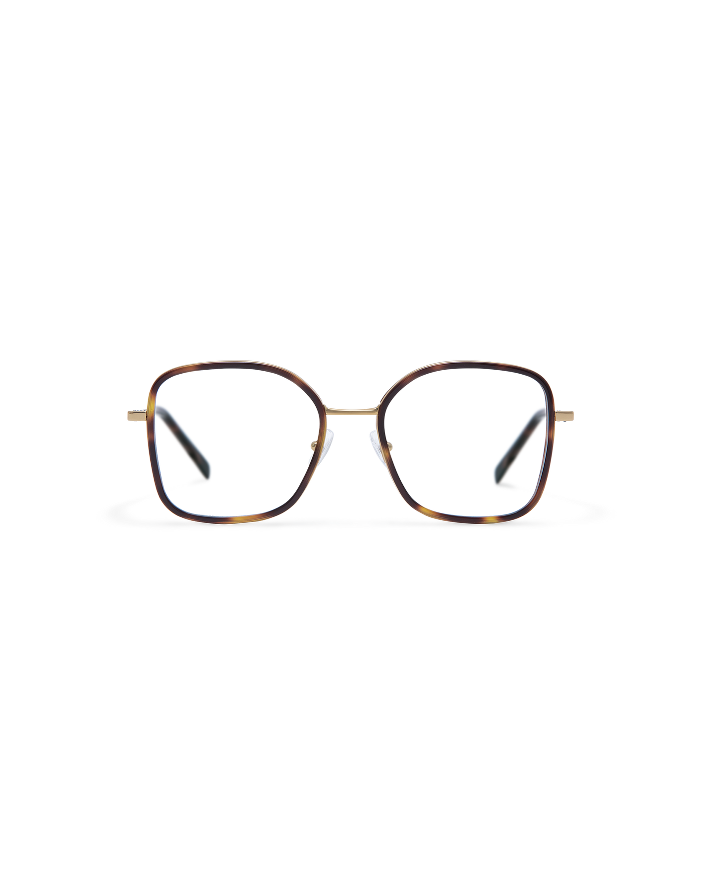 YARO: Redondas Titanio-Acetato Havana optical glasses by GIGI STUDIOS 13787