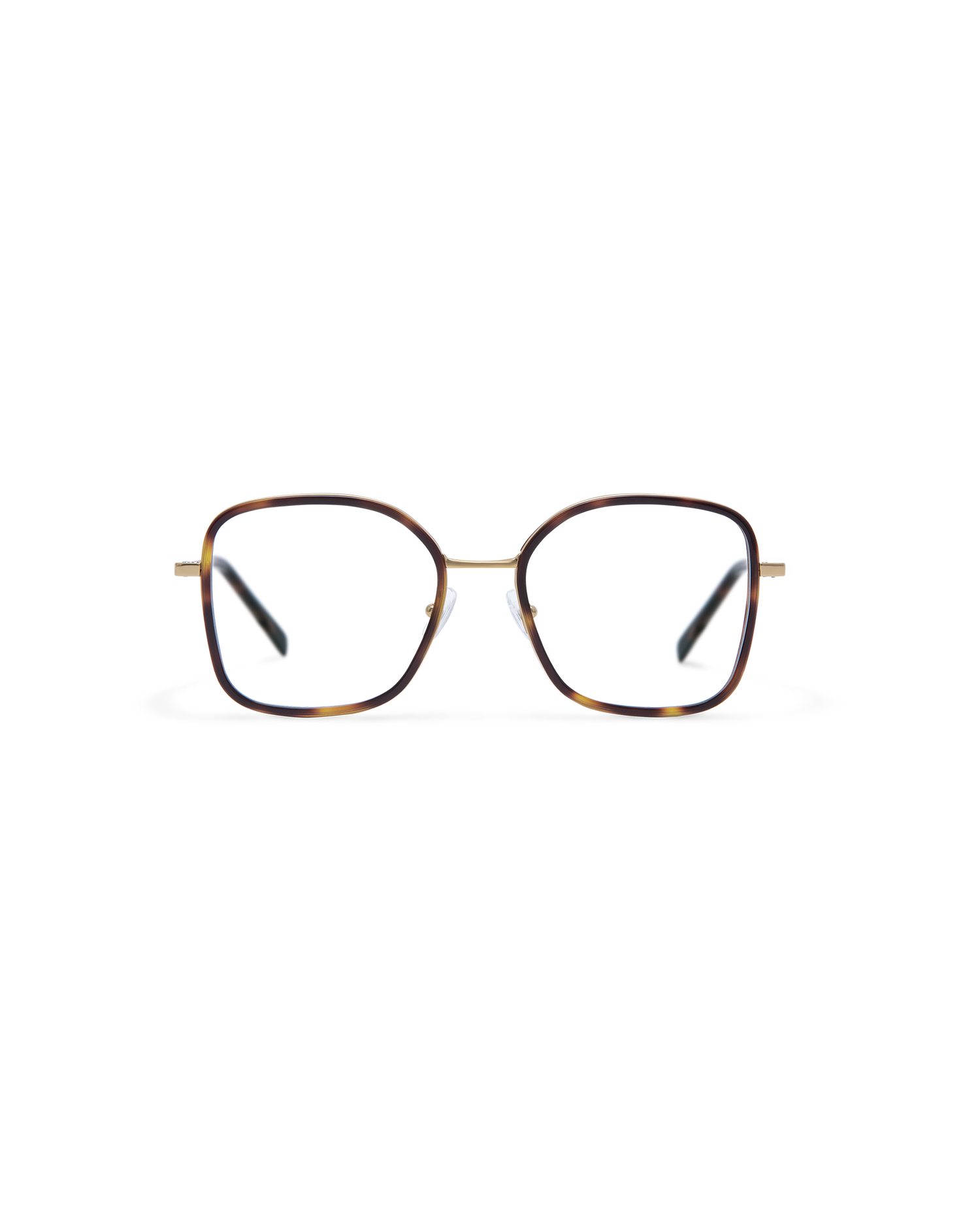 YARO: Redondas Titanio-Acetato Havana optical glasses by GIGI STUDIOS 13787