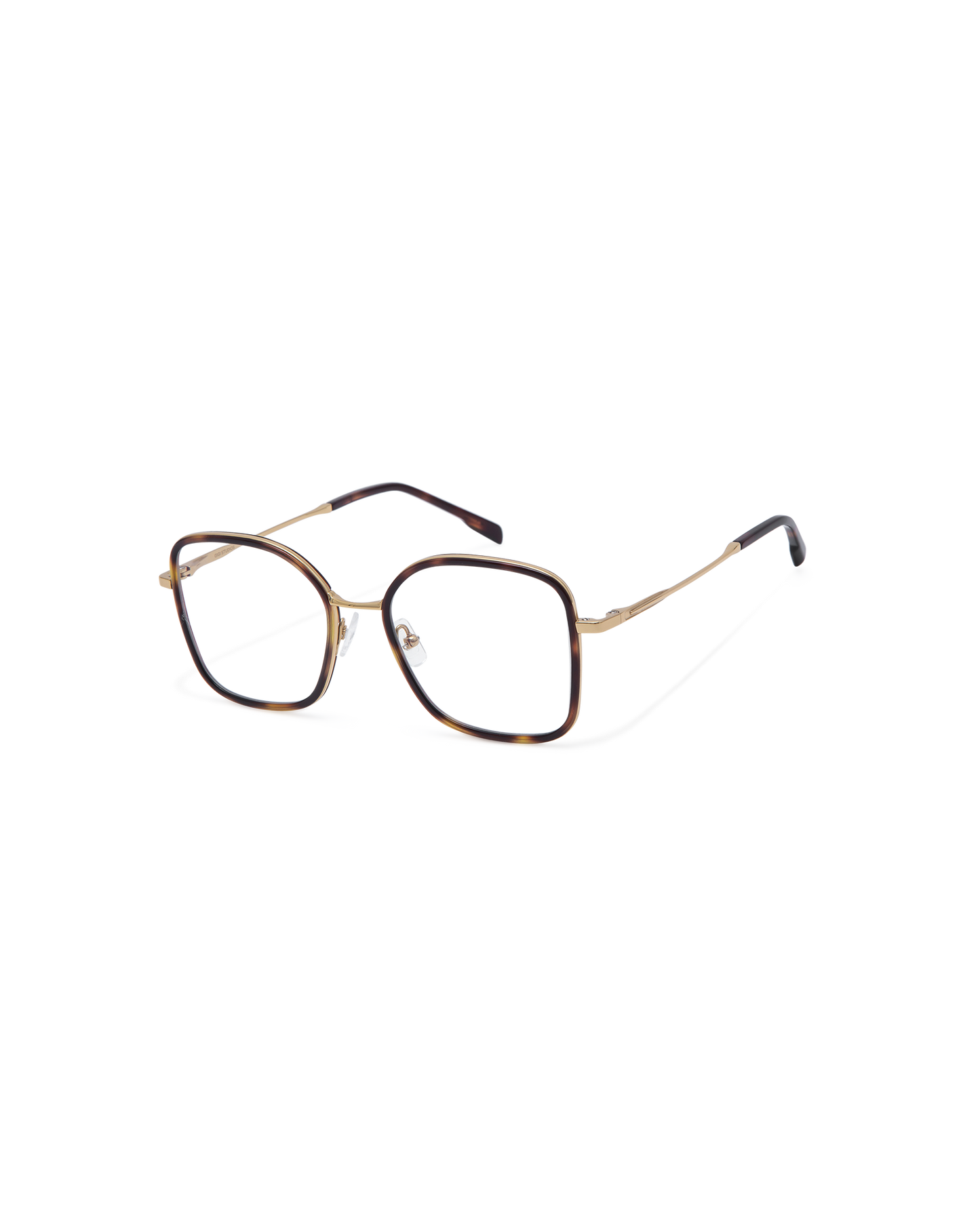 YARO: Redondas Titanio-Acetato Havana optical glasses by GIGI STUDIOS 13788