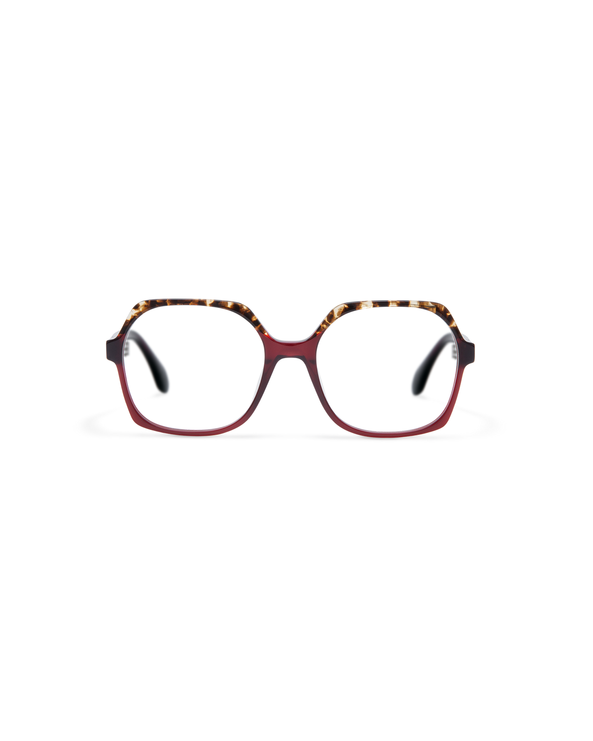 EYA: Geométricas Acetato Rojo optical glasses by GIGI STUDIOS 13793