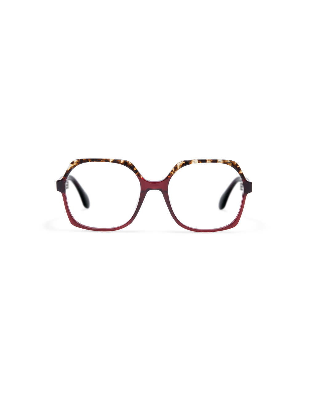 EYA: Geométricas Acetato Rojo optical glasses by GIGI STUDIOS 13793