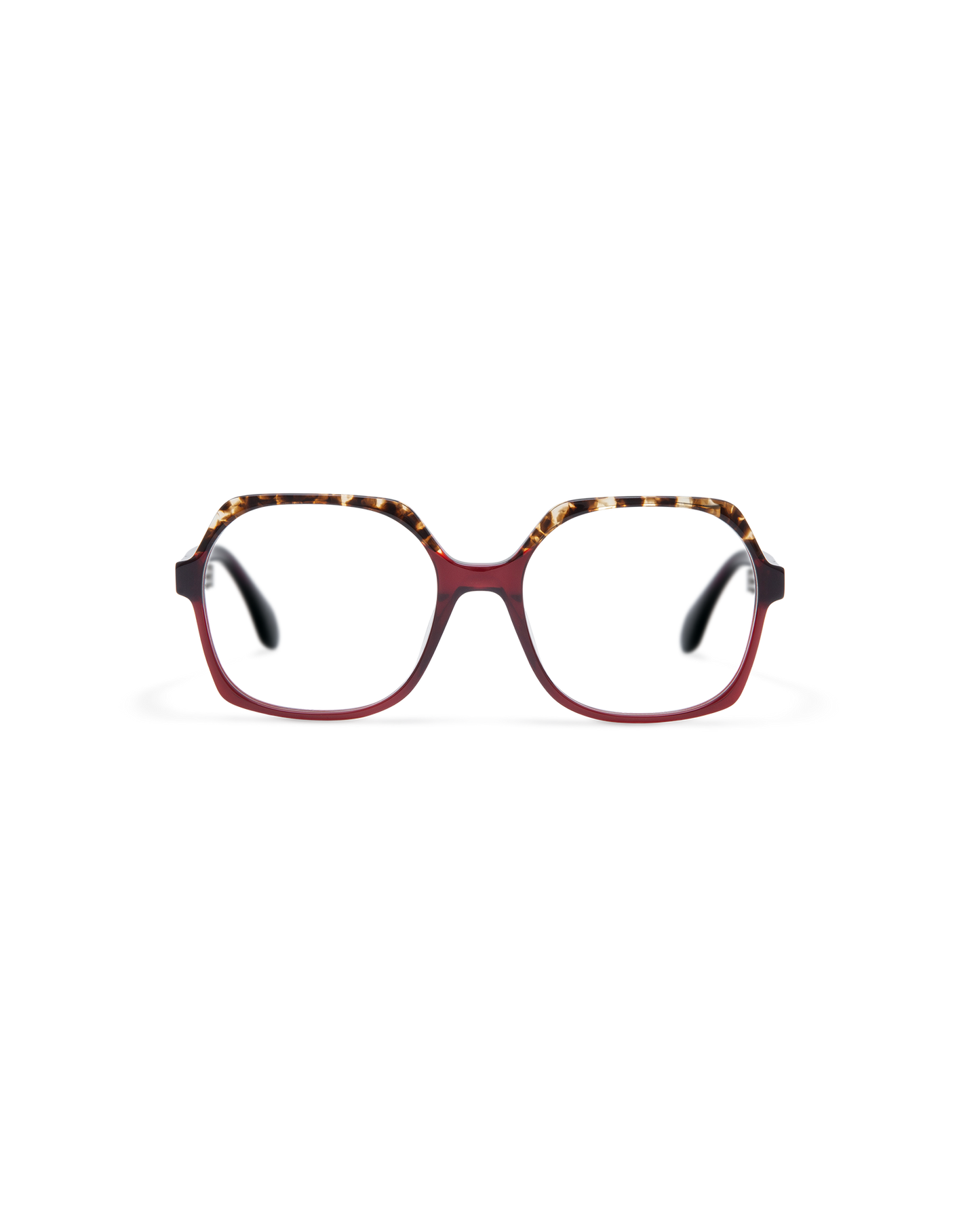 EYA: Geométricas Acetato Rojo optical glasses by GIGI STUDIOS 13793
