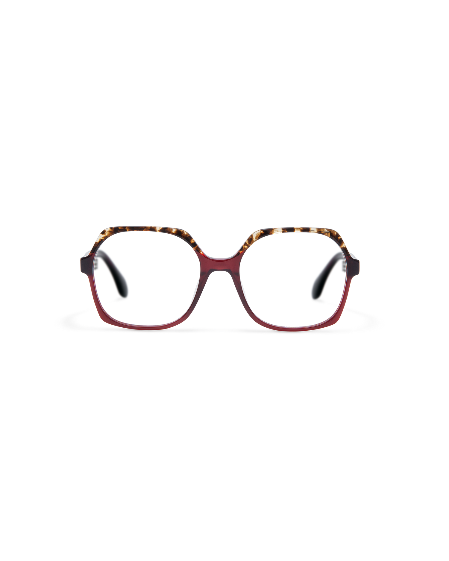 EYA: Geométricas Acetato Rojo optical glasses by GIGI STUDIOS 13793