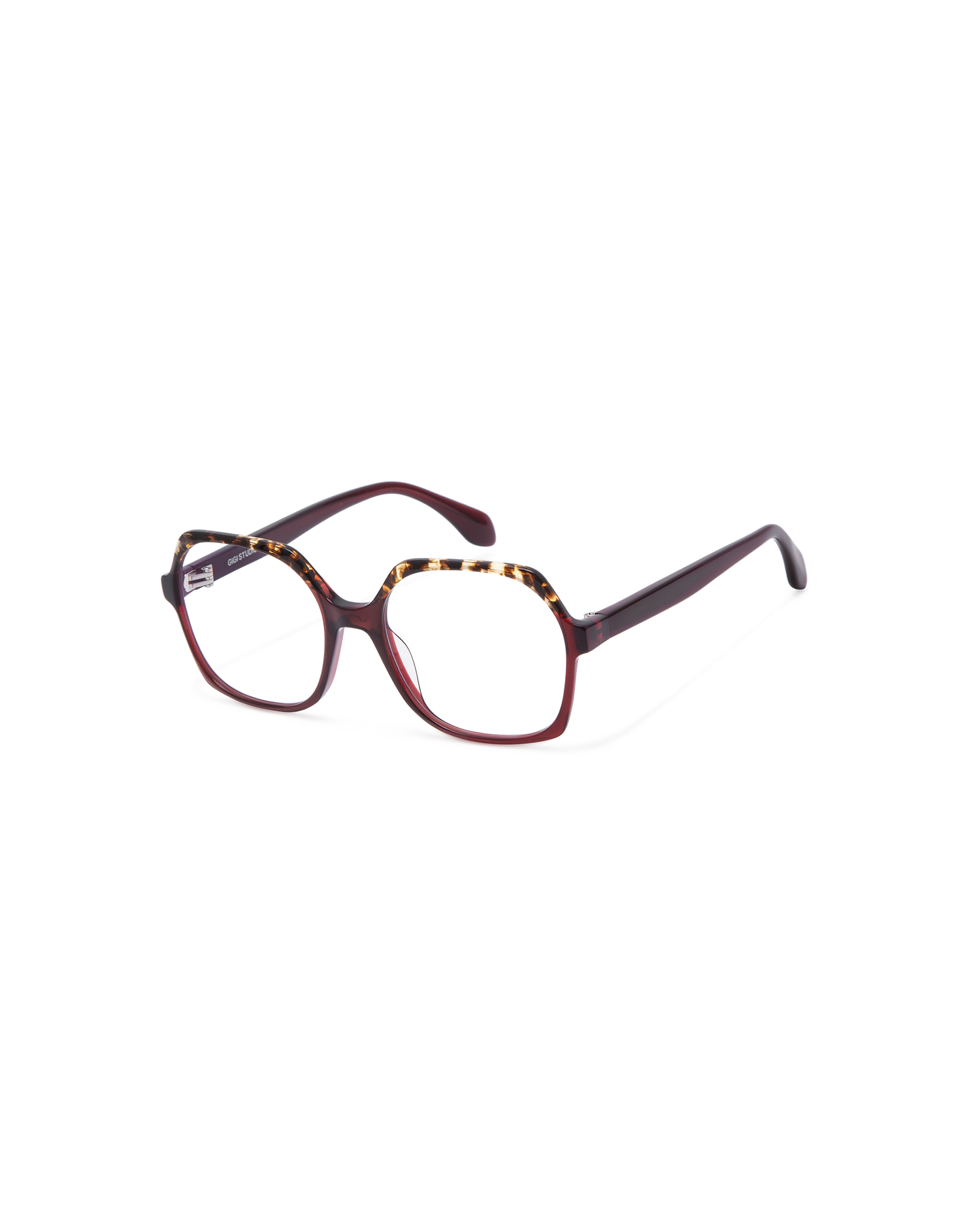EYA: Geométricas Acetato Rojo optical glasses by GIGI STUDIOS 13794