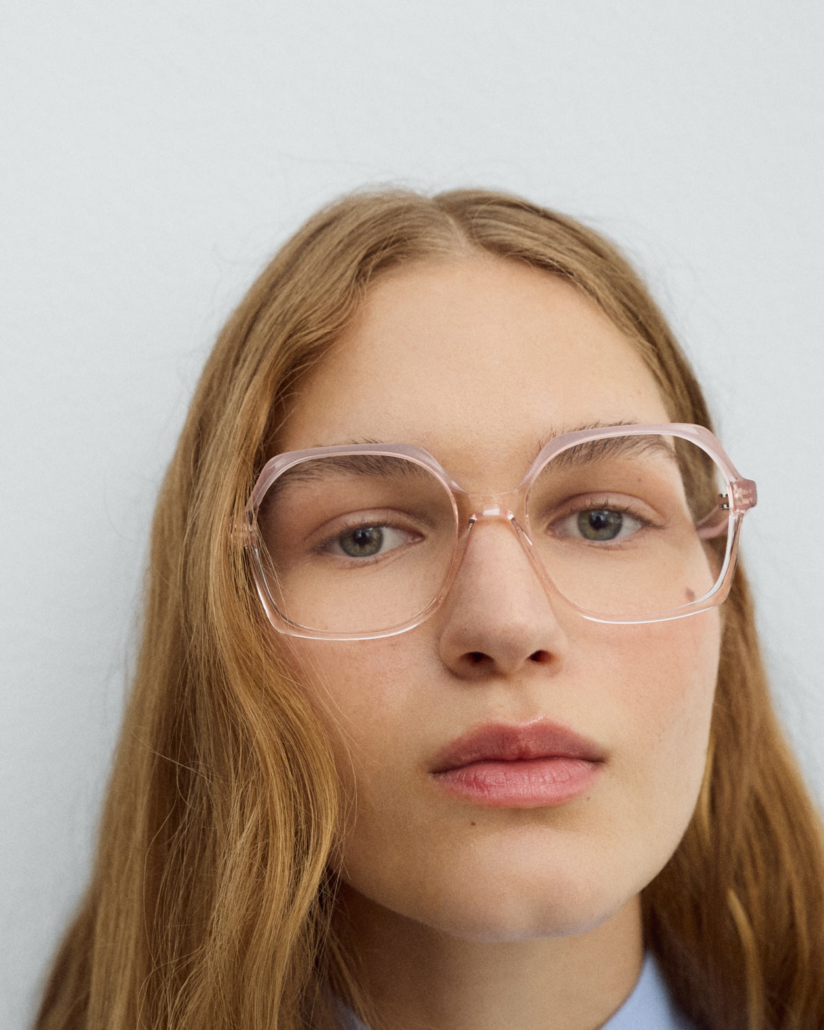 EYA: Geométricas Acetato Rosa optical glasses by GIGI STUDIOS 10082