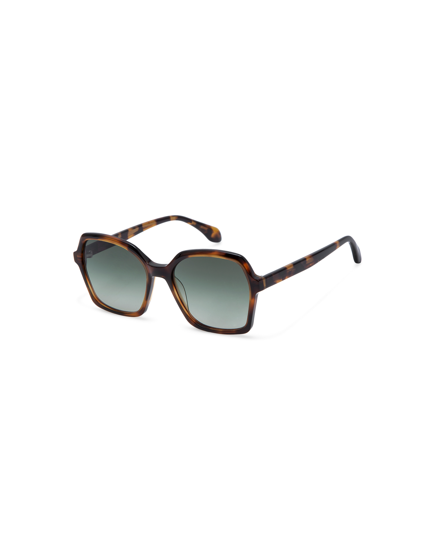 NEA: Geométricas Acetato Havana sunglasses by GIGI STUDIOS 13798