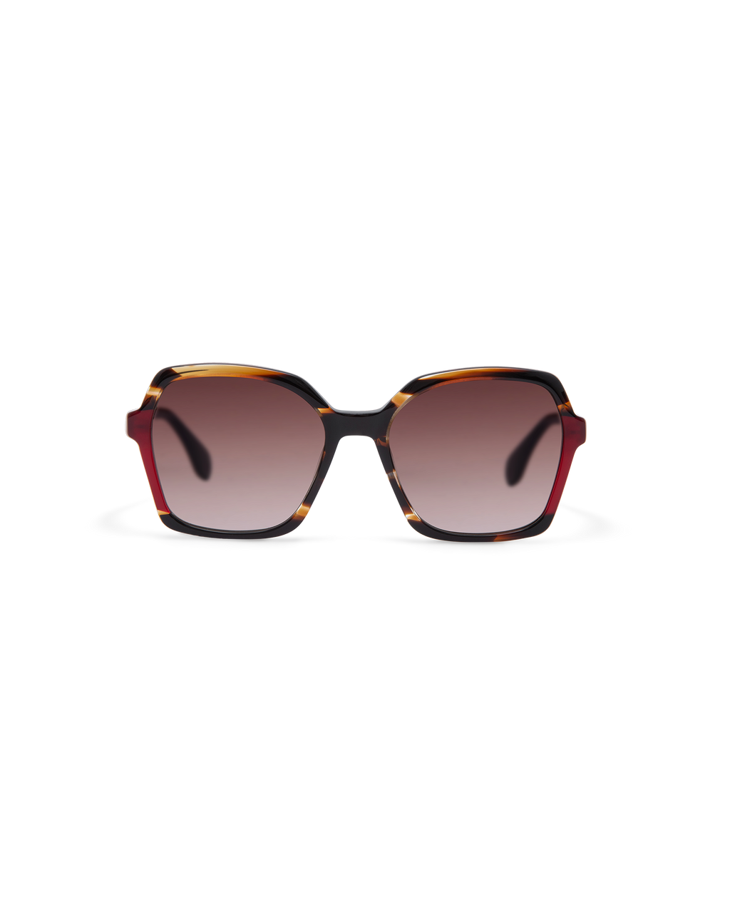 NEA: Geométricas Acetato Havana sunglasses by GIGI STUDIOS 13799
