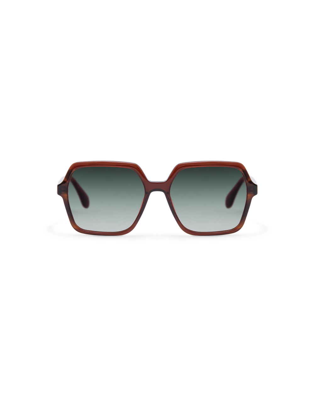 LIE: Cuadrada Acetato Rojo sunglasses by GIGI STUDIOS 13809