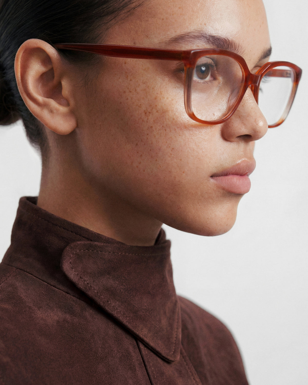 LIS: Cat Eye Acetato Marrón optical glasses by GIGI STUDIOS 14258