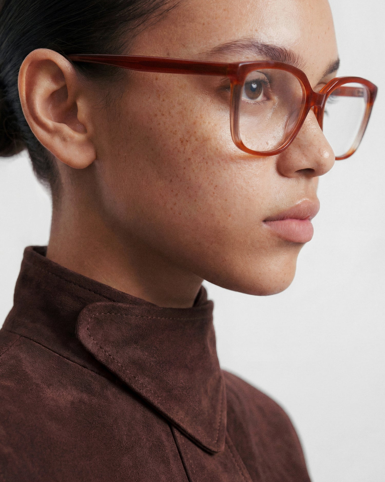 LIS: Cat Eye Acetato Marrón optical glasses by GIGI STUDIOS 14258