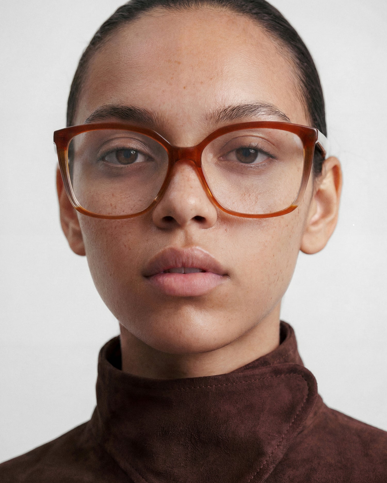 LIS: Cat Eye Acetato Marrón optical glasses by GIGI STUDIOS 14259