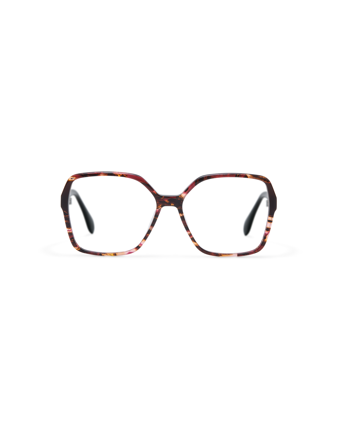 SEN: Cuadrada Acetato Marrón optical glasses by GIGI STUDIOS 13823