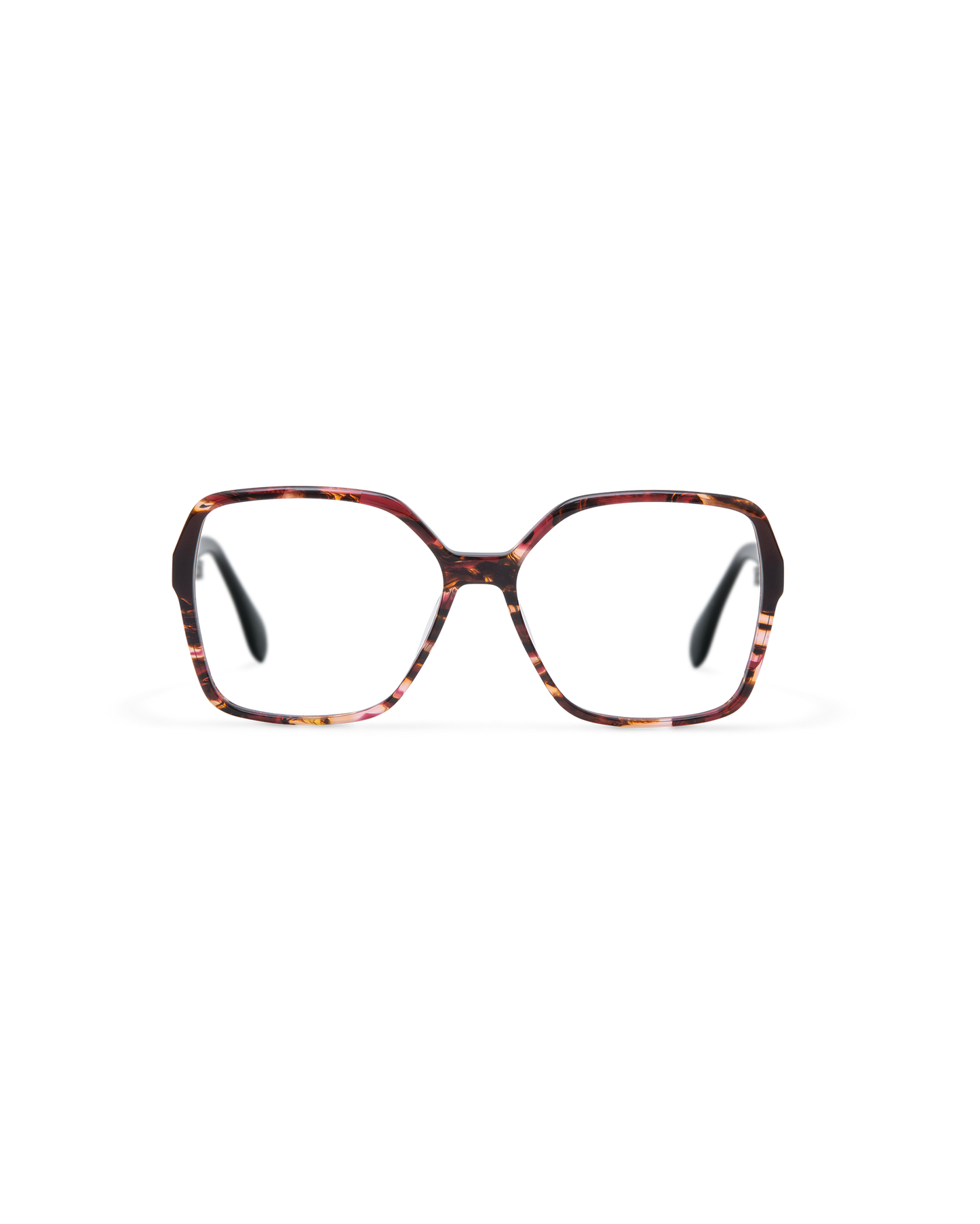 SEN: Cuadrada Acetato Marrón optical glasses by GIGI STUDIOS 13823