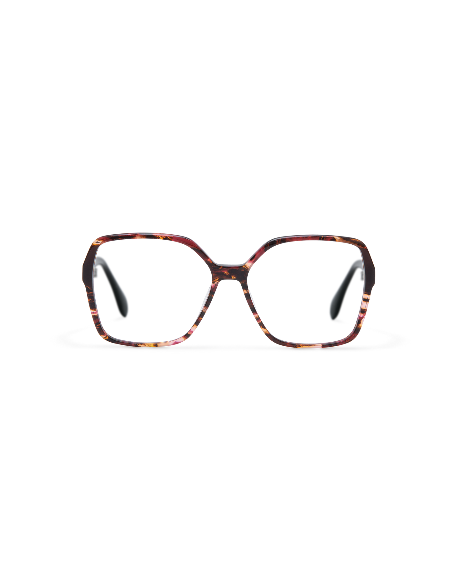 SEN: Cuadrada Acetato Marrón optical glasses by GIGI STUDIOS 13823