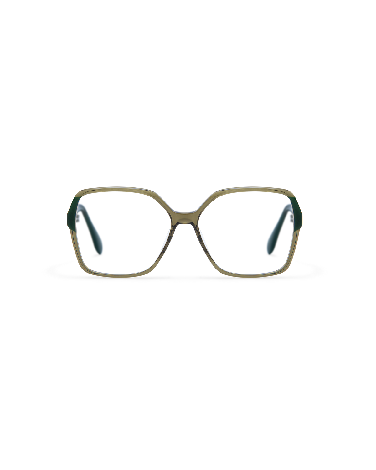 SEN: Cuadrada Acetato Verde optical glasses by GIGI STUDIOS 13825