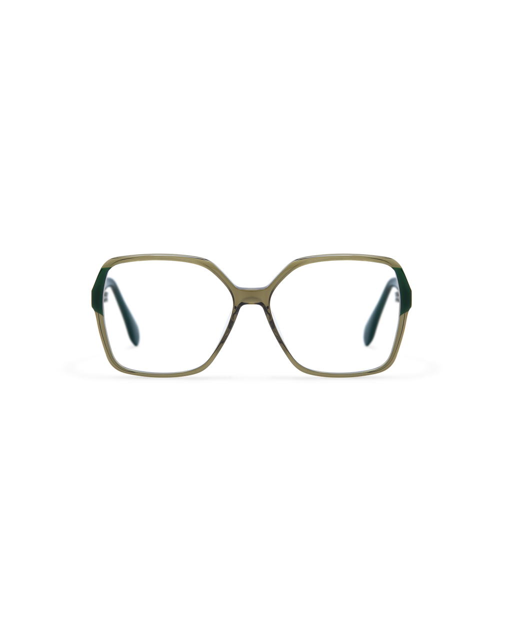 SEN: Cuadrada Acetato Verde optical glasses by GIGI STUDIOS 13825