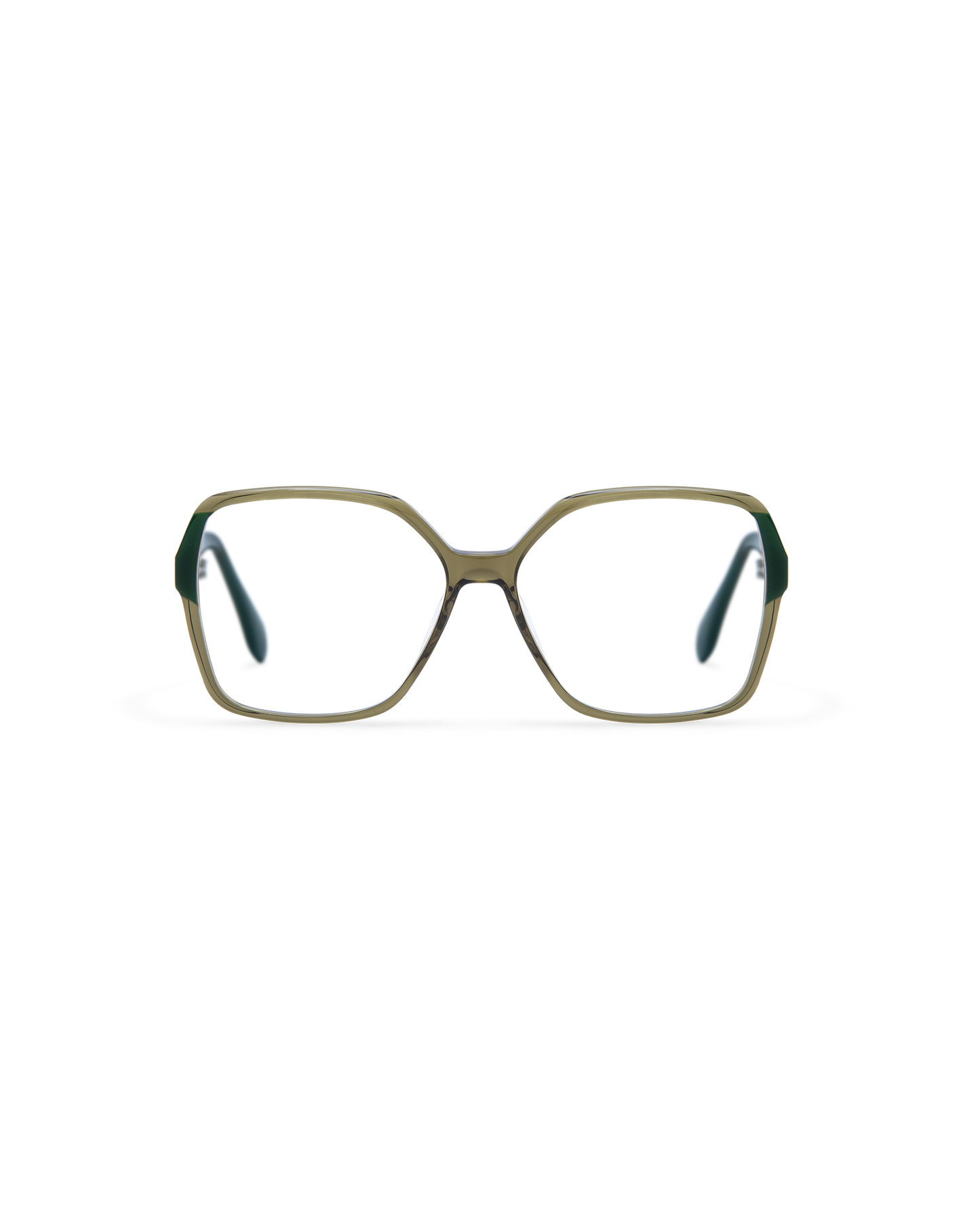 SEN: Cuadrada Acetato Verde optical glasses by GIGI STUDIOS 13825