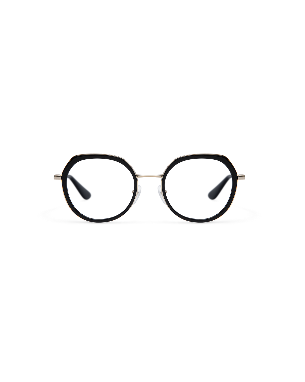 MEI: Redondas Acetato-Metal Noir optical glasses by GIGI STUDIOS 13851