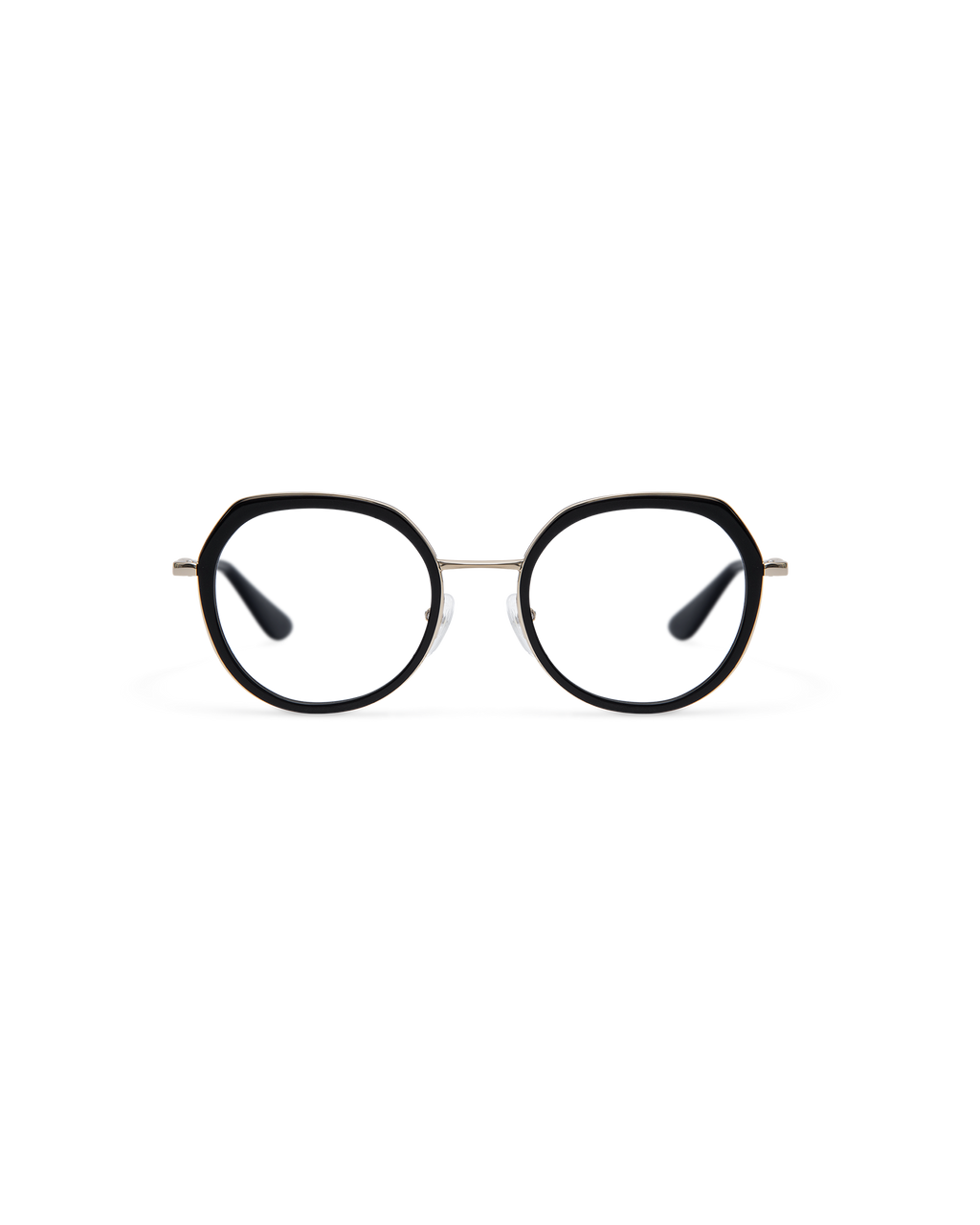 MEI: Redondas Acetato-Metal Noir optical glasses by GIGI STUDIOS 13851