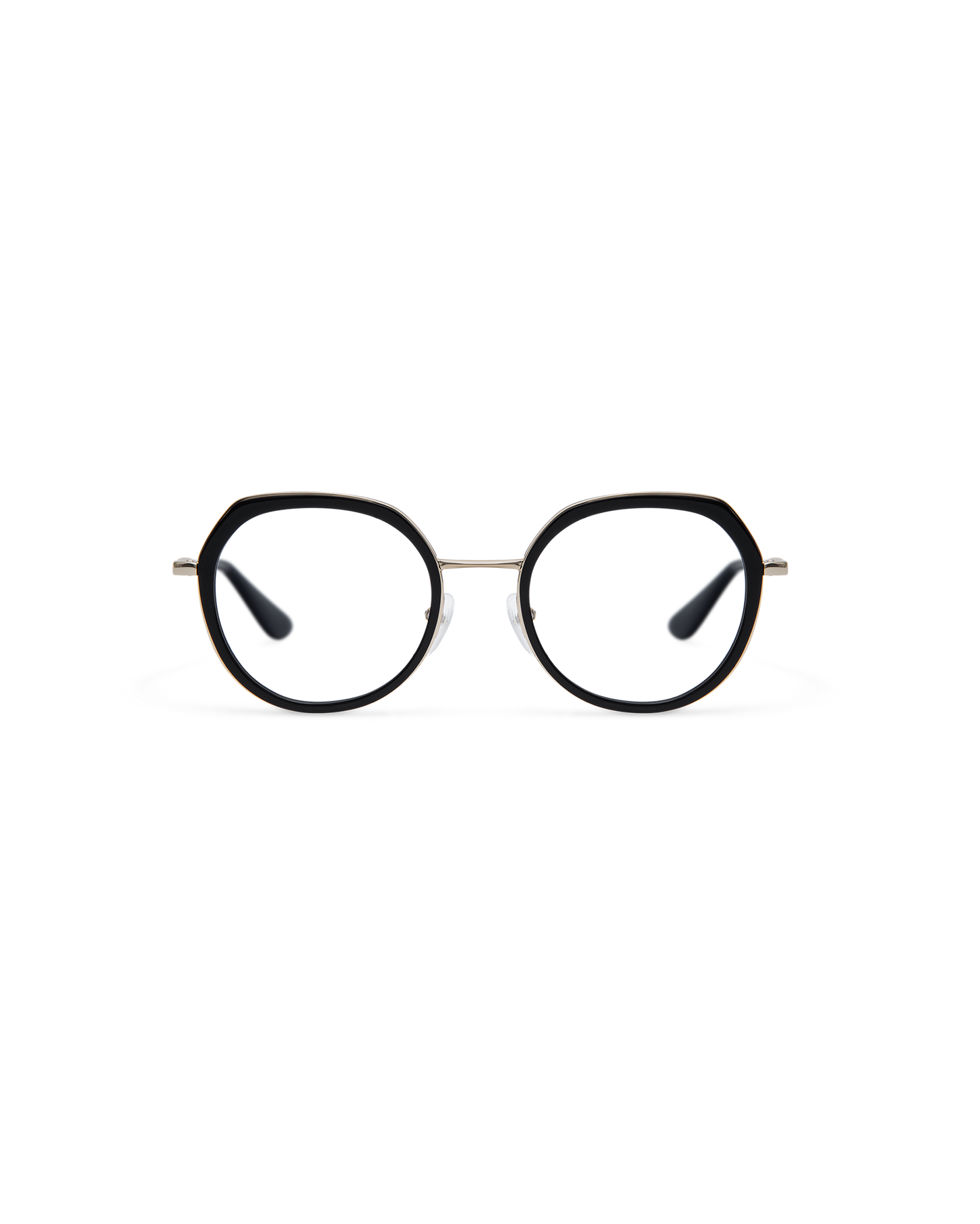 MEI: Redondas Acetato-Metal Noir optical glasses by GIGI STUDIOS 13851