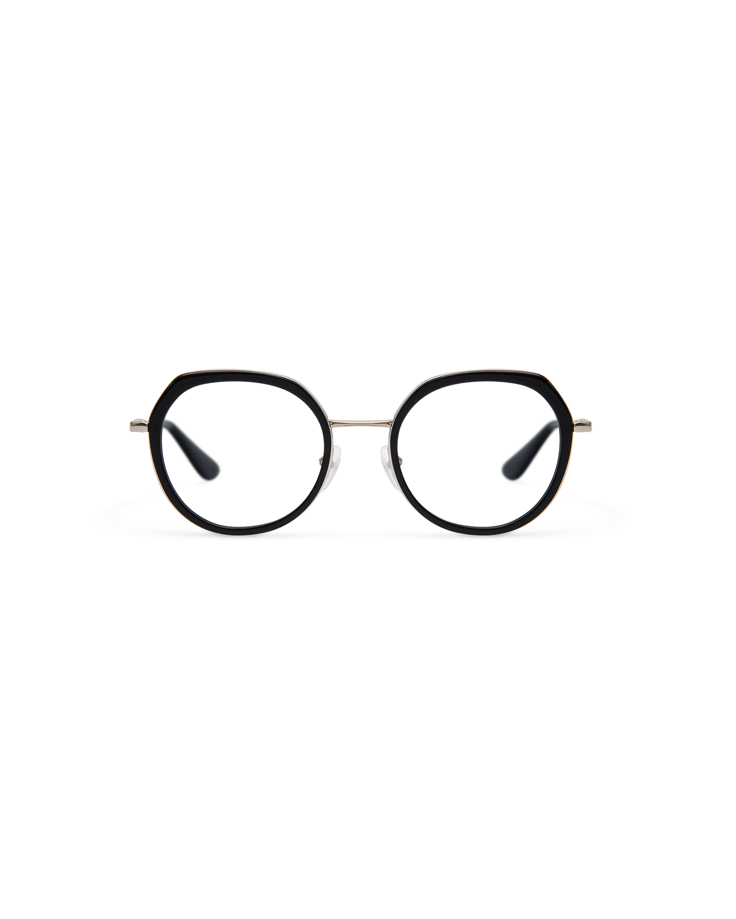 MEI: Redondas Acetato-Metal Noir optical glasses by GIGI STUDIOS 13851