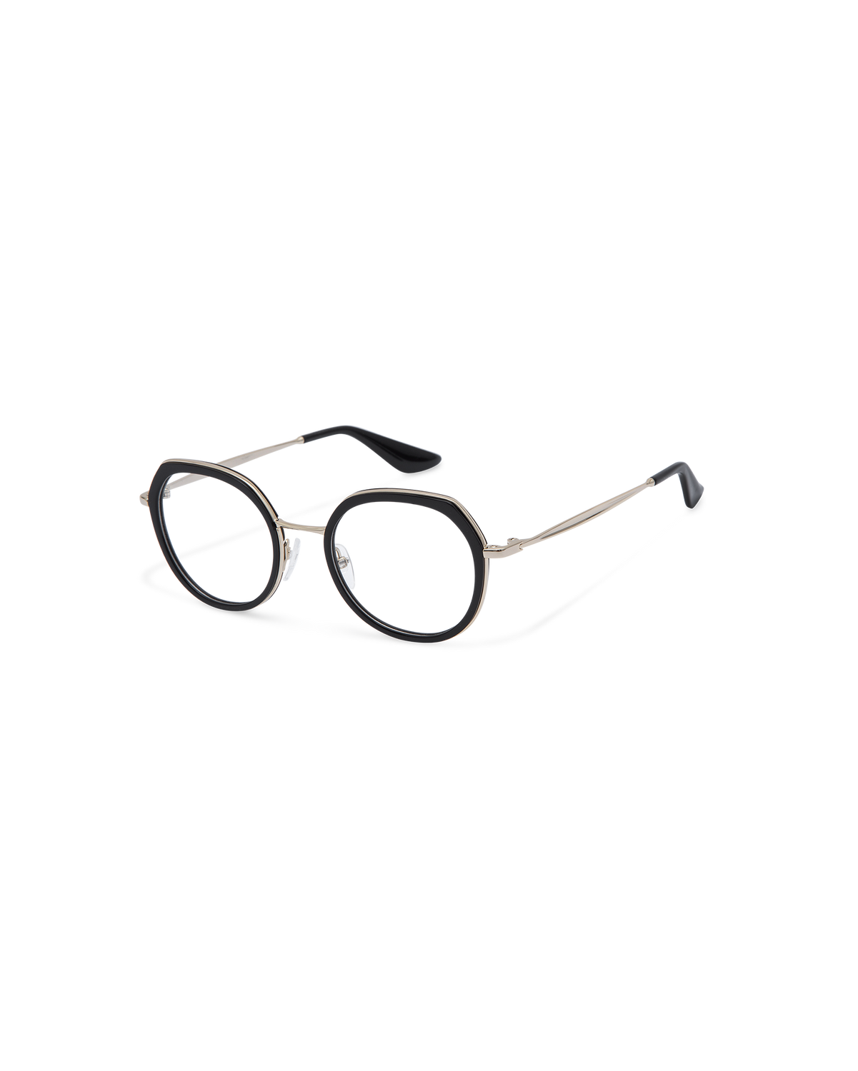 MEI: Redondas Acetato-Metal Noir optical glasses by GIGI STUDIOS 13852