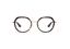 MEI: Redondas Acetato-Metal Havana optical glasses by GIGI STUDIOS 13853