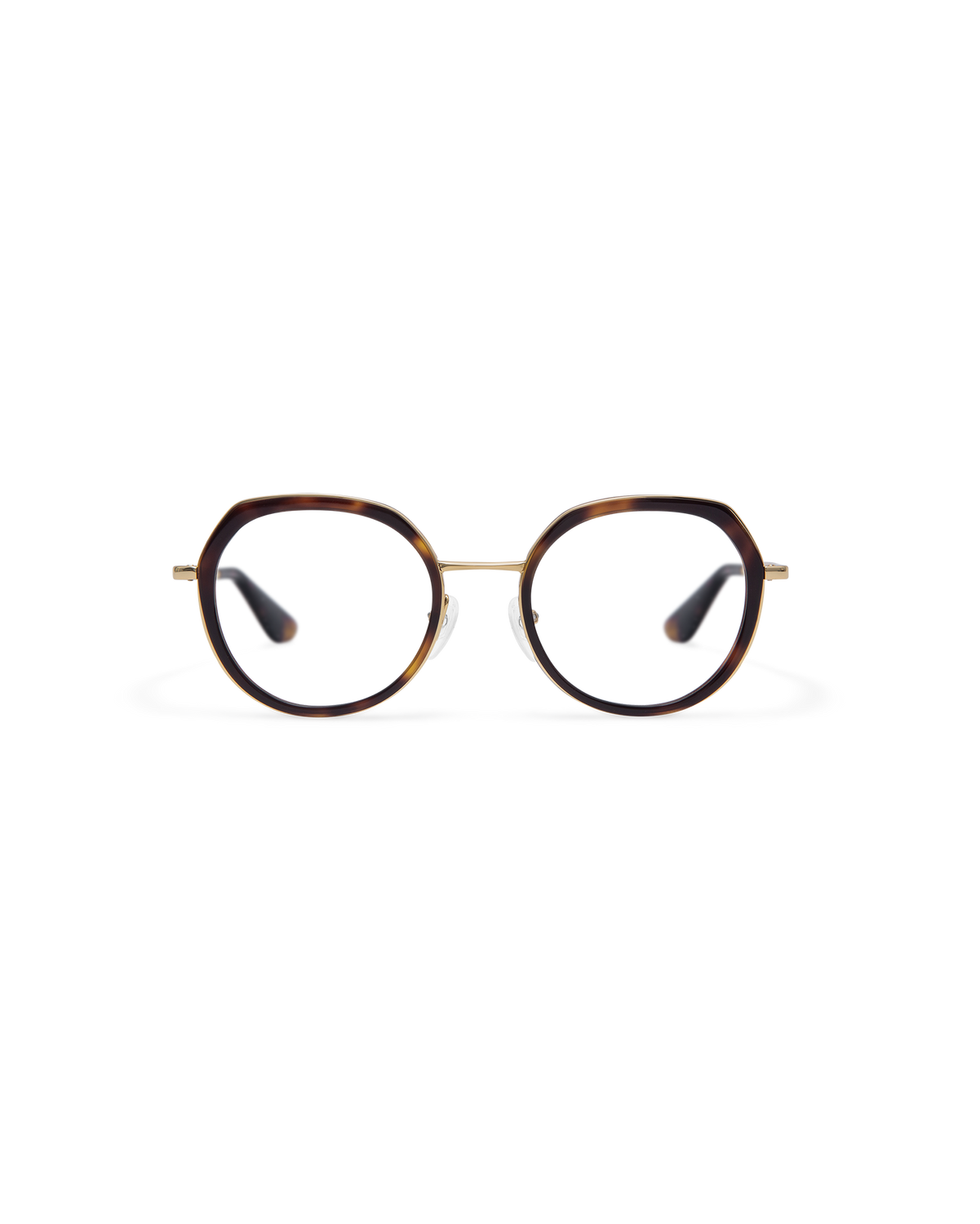 MEI: Redondas Acetato-Metal Havana optical glasses by GIGI STUDIOS 13853