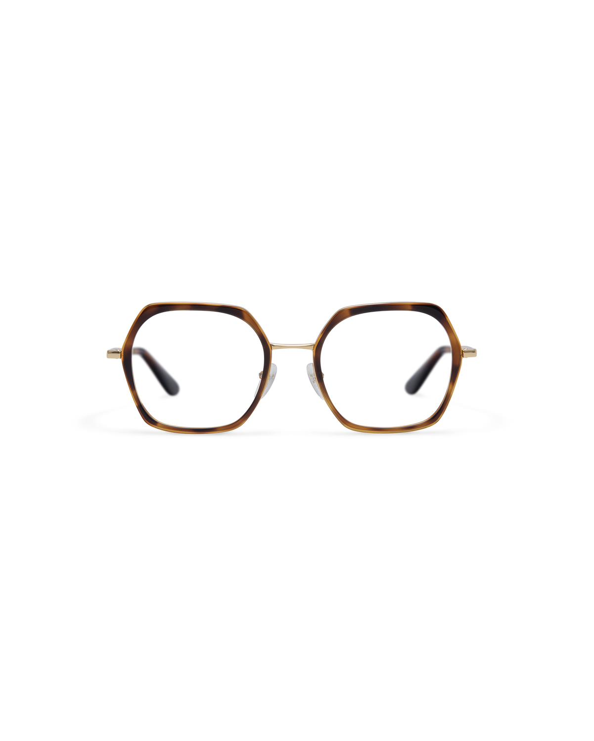 MIN: Geométricas Acetato-Metal Havana optical glasses by GIGI STUDIOS 13859