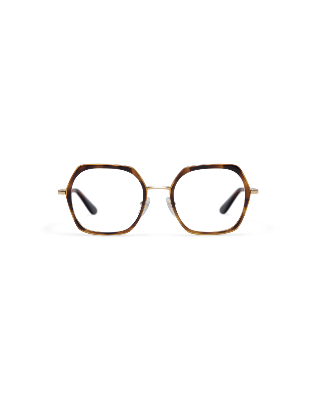 MIN: Geométricas Acetato-Metal Havana optical glasses by GIGI STUDIOS 13859