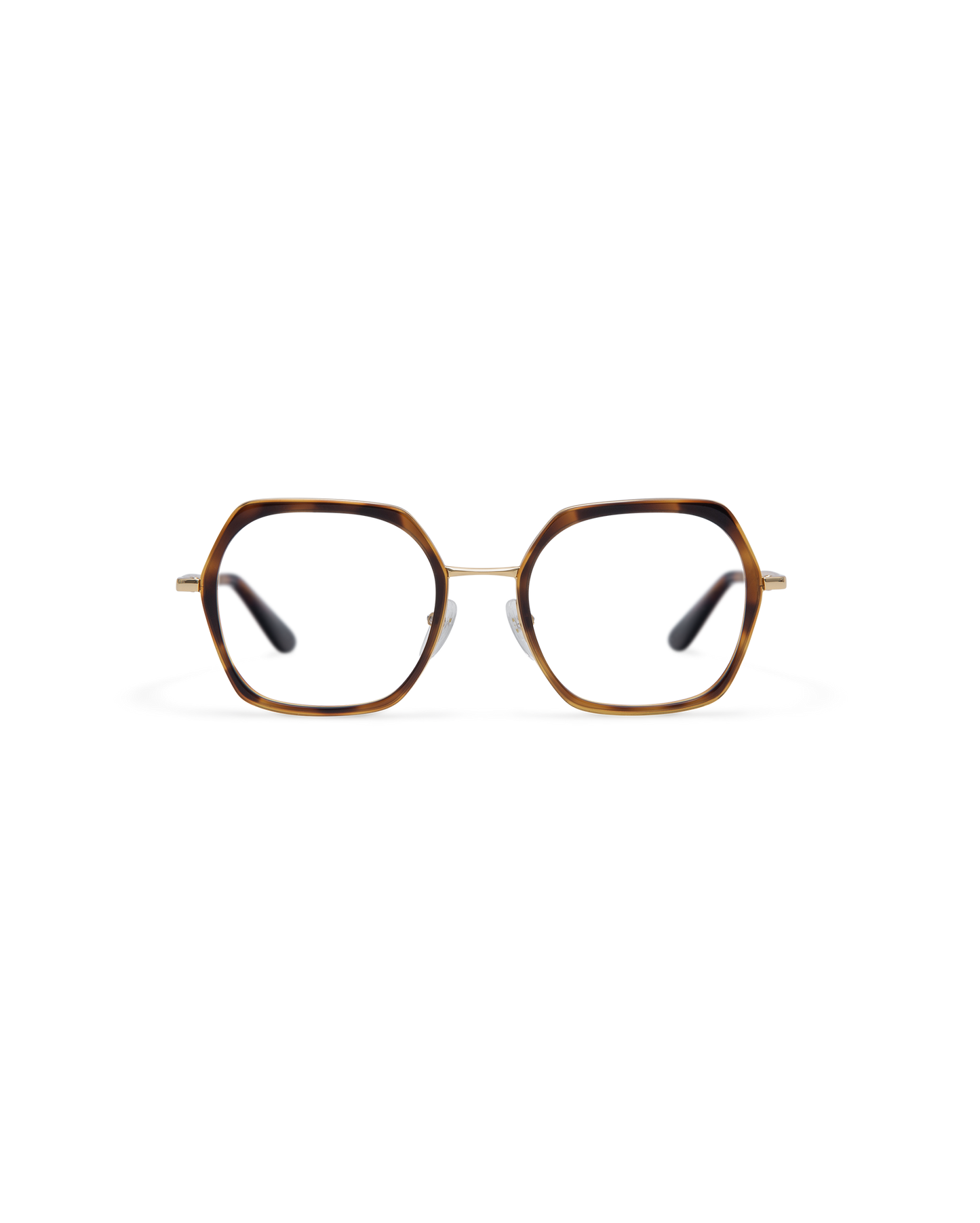 MIN: Geométricas Acetato-Metal Havana optical glasses by GIGI STUDIOS 13859