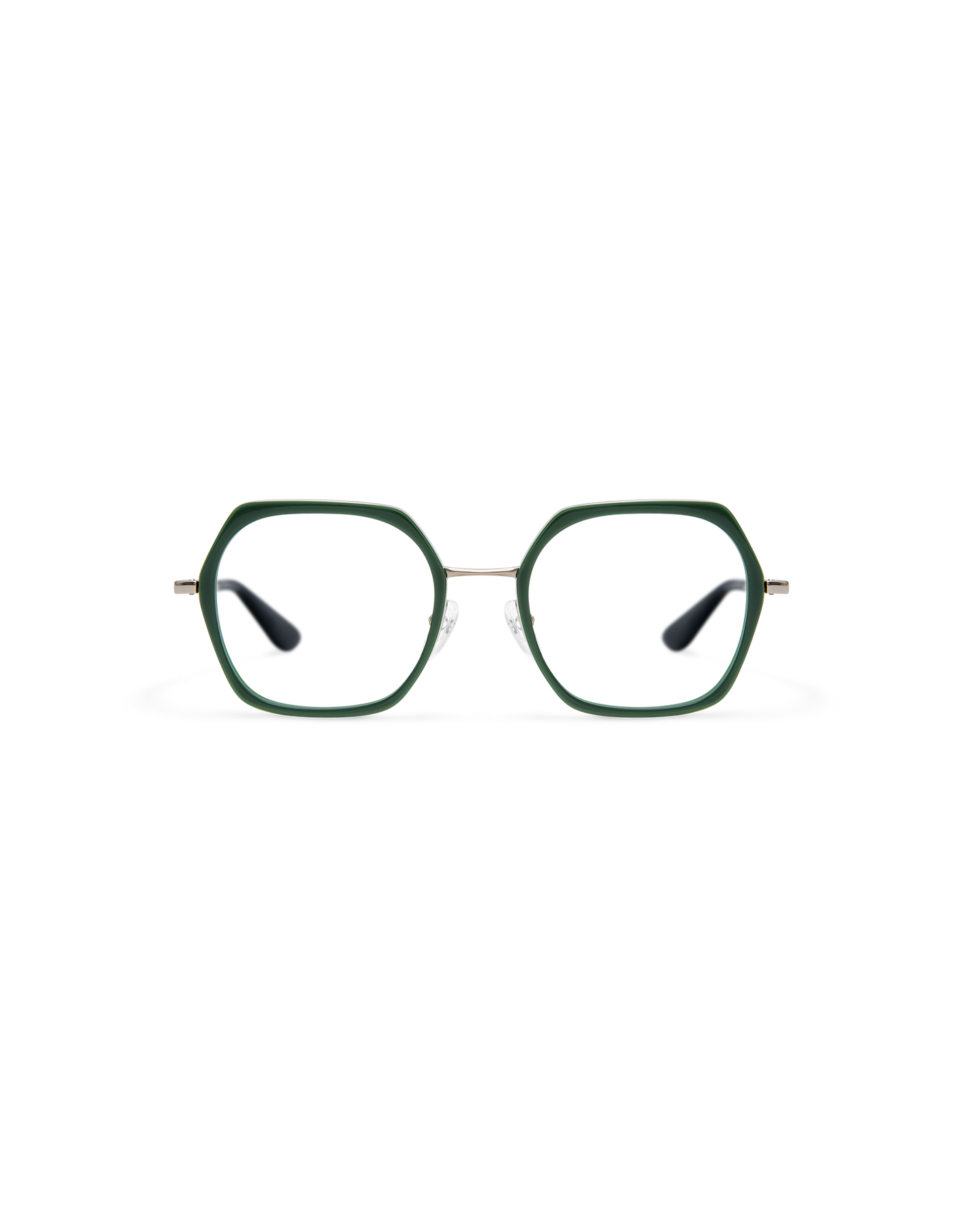 MIN: Geométricas Acetato-Metal Verde optical glasses by GIGI STUDIOS 13865