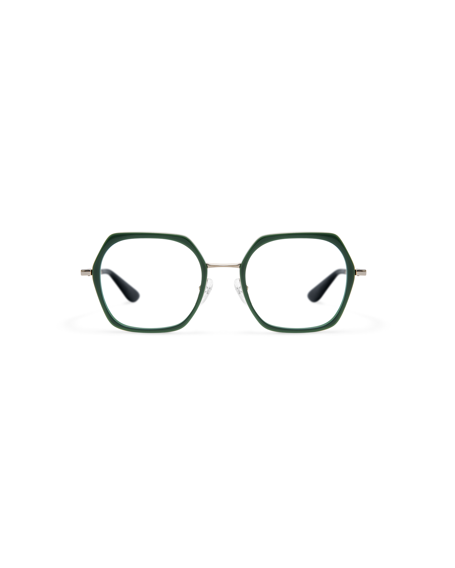 MIN: Geométricas Acetato-Metal Verde optical glasses by GIGI STUDIOS 13865
