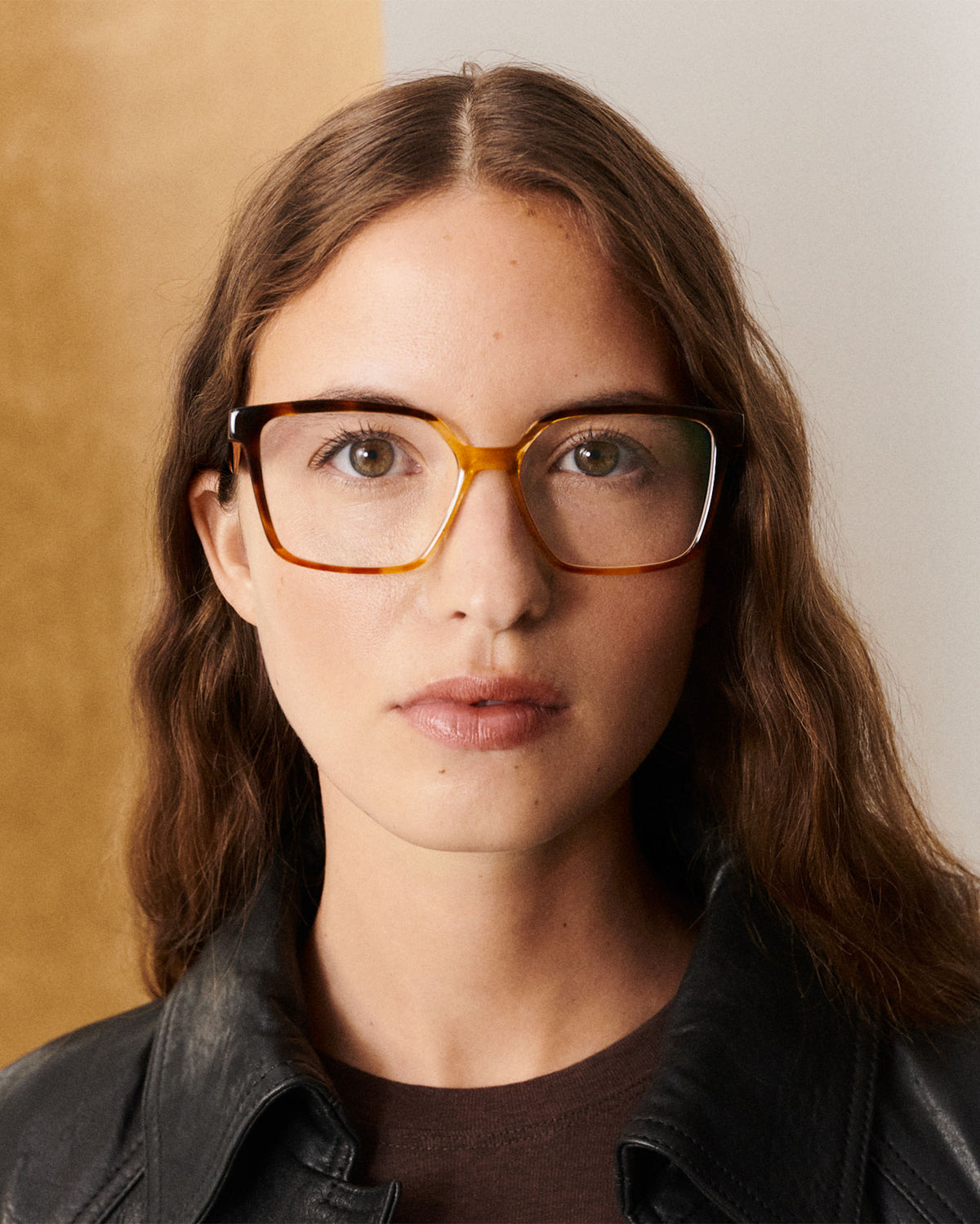 BELLA: Cuadrada Acetato Blanco optical glasses by GIGI STUDIOS 522
