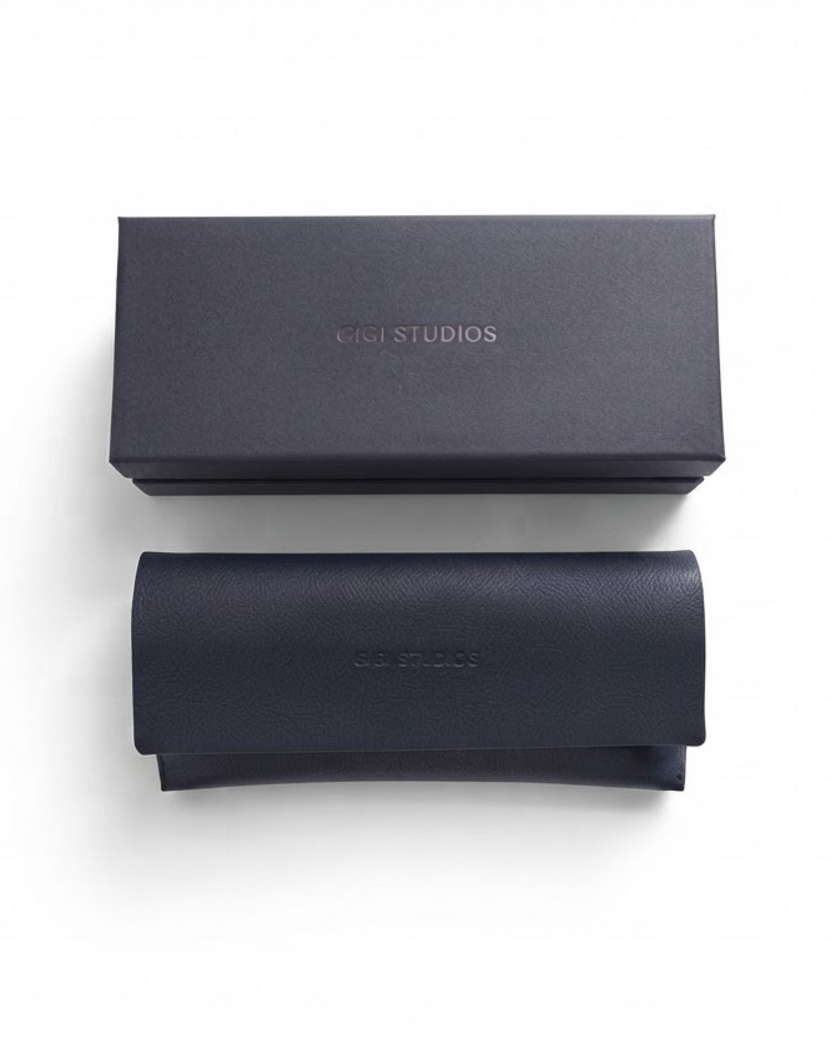 LORIEN: Geométricas Acetato Noir sunglasses by GIGI STUDIOS 37336